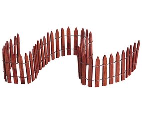 18 wired wooden fence