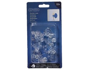 Accessoires plc d3cm transp.12st