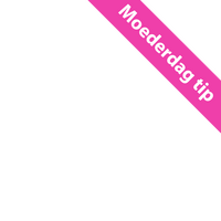 Banner - korting - roze - Moederdag tip