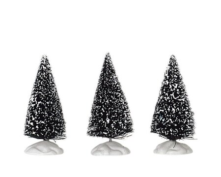 Bristle Tree, Mini, Set Of 3