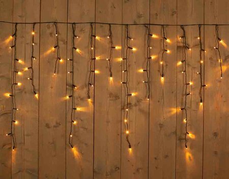 Connect de luxe icicle lights 200 LED classic - afbeelding 1