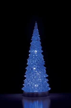 CRYSTAL LIGHTED TREE, 4 COLOR CHANGEABLE & COLOR TRANSFORMATION, XL, B/O (4.5V) - afbeelding 3