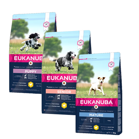 Eukanuba 3kg, vanaf