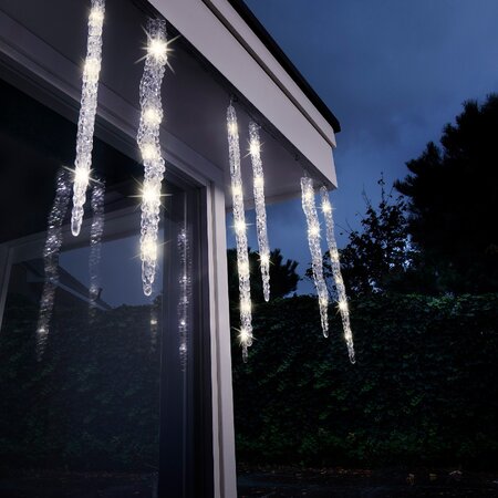 Icicle lights flashing effect L360cm LED - afbeelding 4