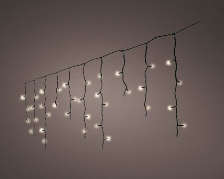 Icicle lights L9m 8 functie twinkel effect LED - afbeelding 3