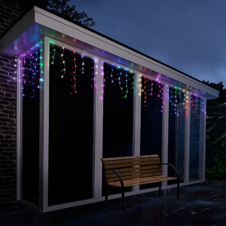 Icicle lights pvc colour changing effects LED - afbeelding 2