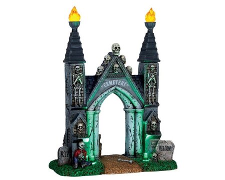 Cemetary gate