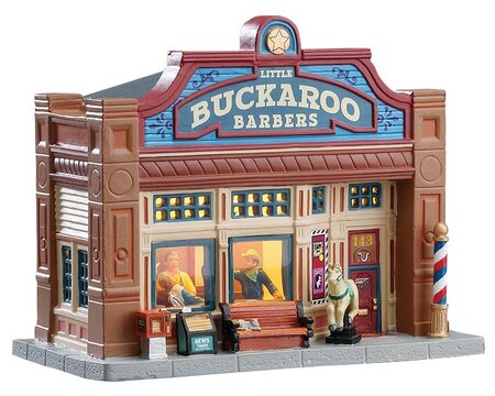 Little buckaroo barbershop, b/o led