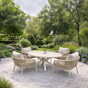 Low diningset Burgos Davos