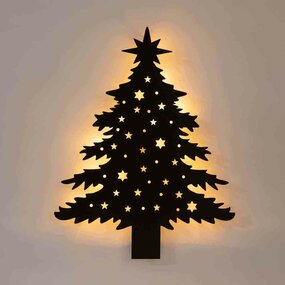 Muurhanger kerstboom LED - afbeelding 2