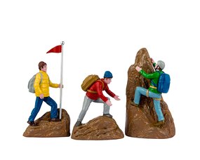 Rock Climbers, Set Of 3